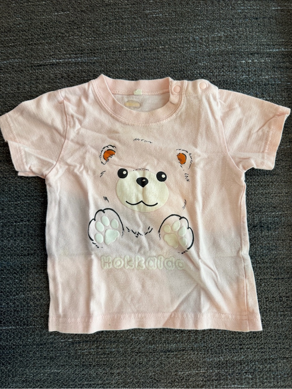Pink Bear Graphic Short Sleeve Tee